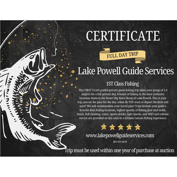 Lake Powell Striper Fishing and Sheep Viewing
