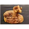 Image 1 : Wood Ram Carving