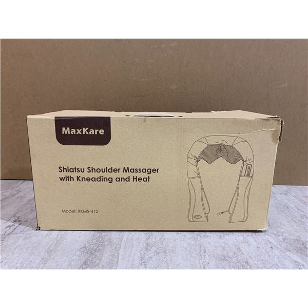 Maxcare Shiatsu Shoulder Massager With Kneading And Heat