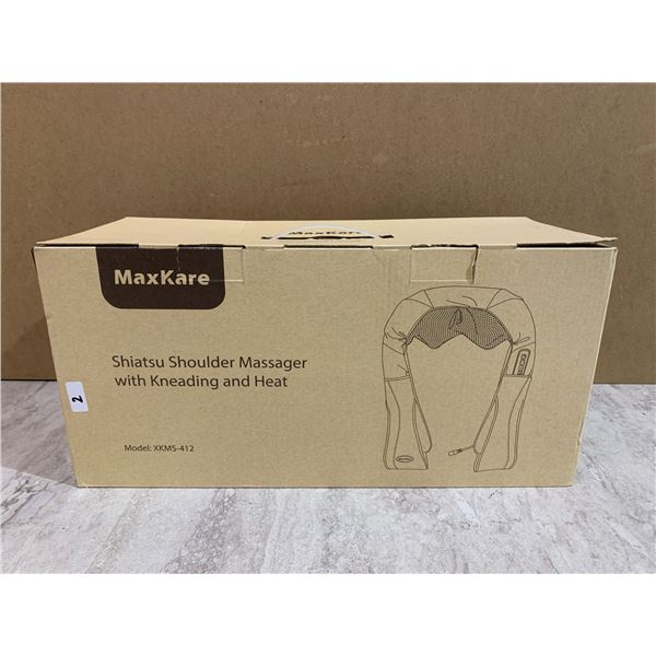 Maxcare Shiatsu Shoulder Massager With Kneading And Heat