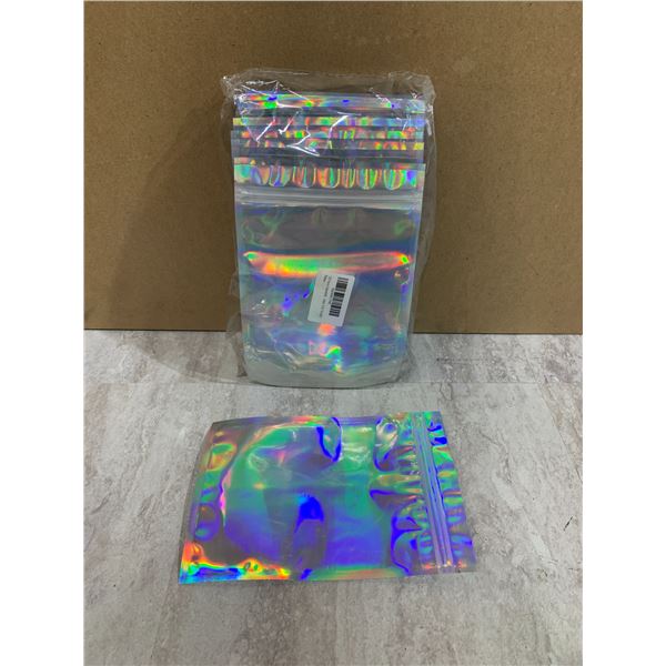 Resealable Bags 5.5 x 7.8 Inch 100 Pack