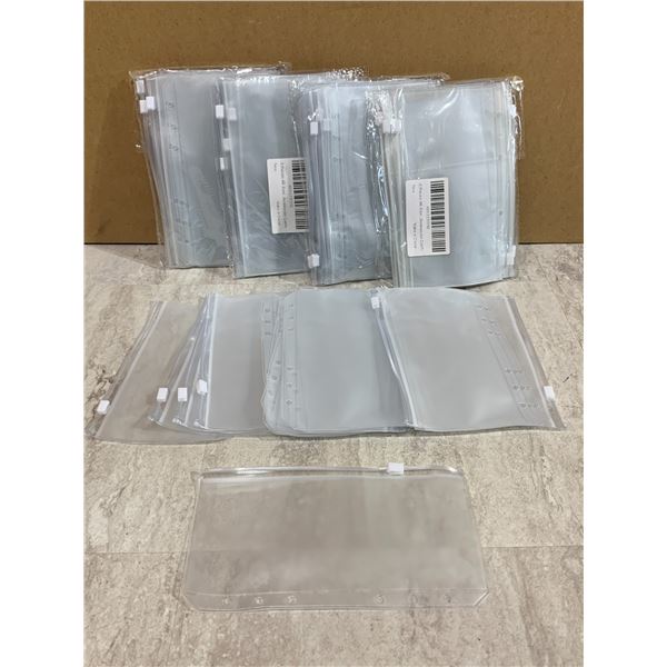 Lot of 5 A6 Size Notebooks Card Holders 15 Per Pack