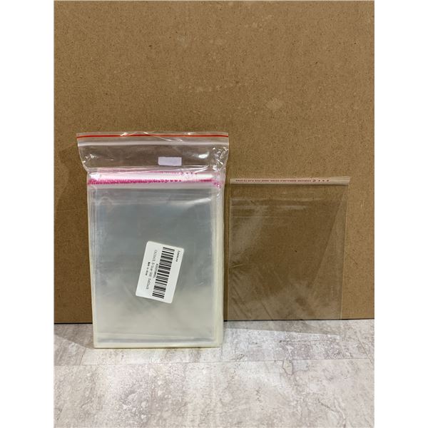 Resealable Bags 5 x 6 Inch 300 Pack