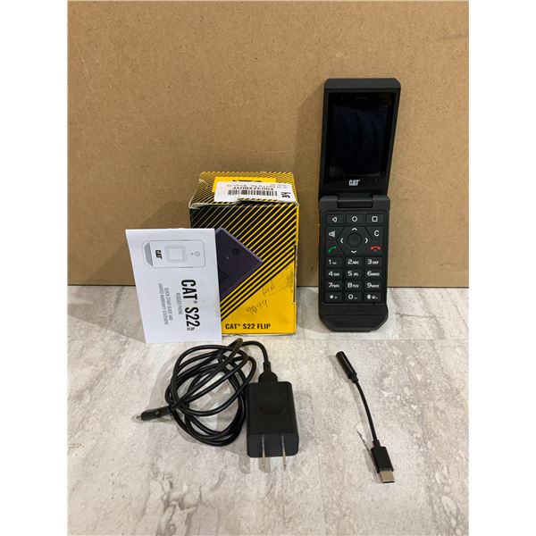 Cat S22 Flip Phone With Box Doesn't Power on