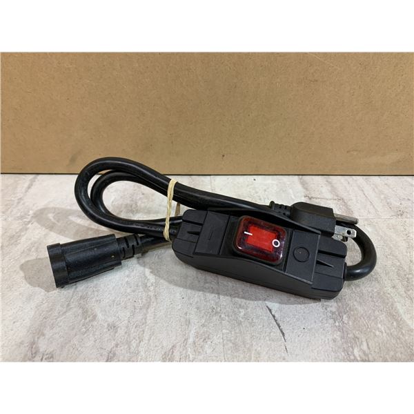 39in Extension Cord With On Off Power Switch