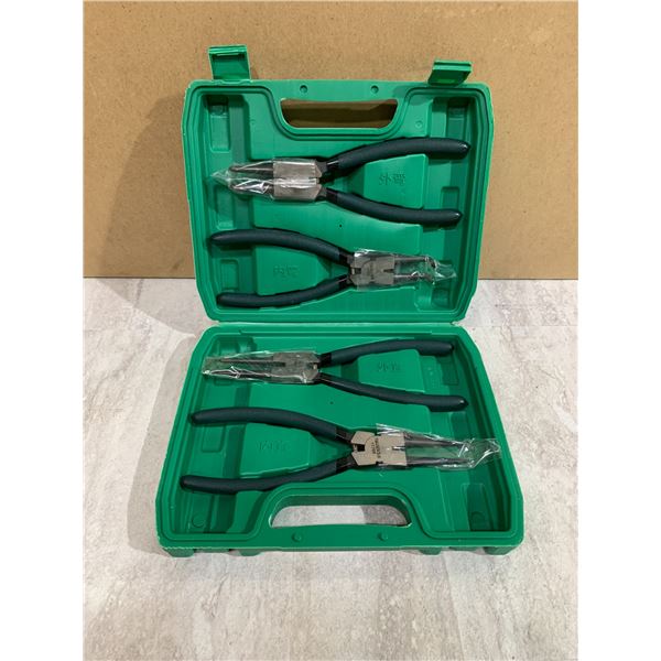 4 Pack 7In Snap Ring Pliers Set Heavy Duty