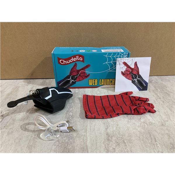 Spiderman Web Launcher Rechargeable USB to C