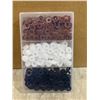 Image 1 : Screw Cover Caps 180 Pcs Kit Black / Brown / White
