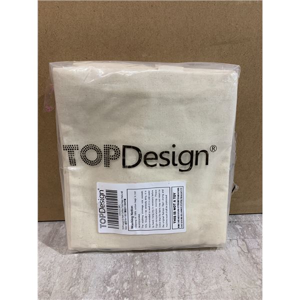 Top Design 6 Pack Cotton Tote Bags