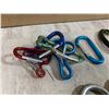 Image 7 : 17 Assorted Size Carabeaners