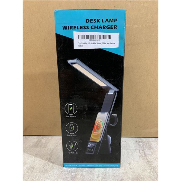 5 in 1 Folding LED Desk Lamp And Wireless Charger