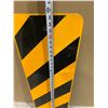 Image 6 : Road Hazard Marker Sign 12in x 36in