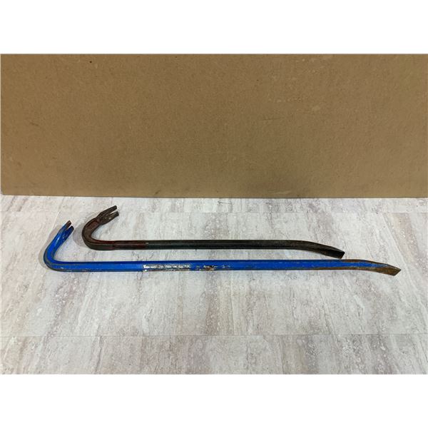 Lot of 2 Crowbars