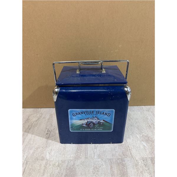 Vintage Granville Island Brewing Cooler With Bottle Opener
