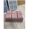 Image 3 : Ice Cube Tray With Lids 3 Pack Silicone Large Square BPA Free