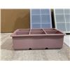 Image 4 : Ice Cube Tray With Lids 3 Pack Silicone Large Square BPA Free