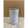 Image 1 : Braided Elastic Cord 144 Yards White 1/2in Wide