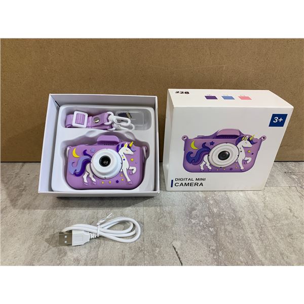 Digital Mini Camera Purple Colour