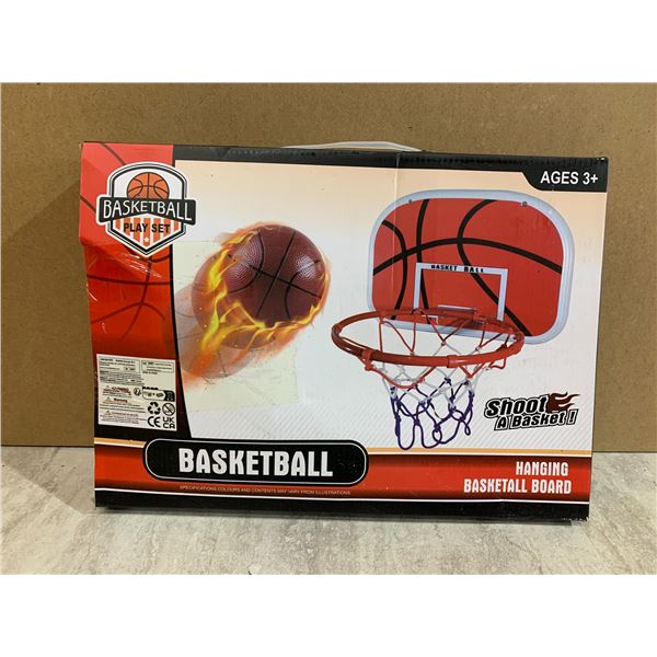 Basketball Play Set Hanging Basket Ball Board