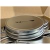 Image 4 : Uxcell 50 Pcs Coin Slot Lids for Mason Jars 70mm