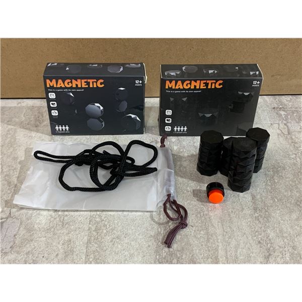 Lot of 2 Magnetic Game Ages 12 Plus