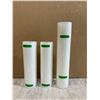 Image 1 : 3 Rolls Vacuum Seal Bags 2- 8in 1-12 1/2in