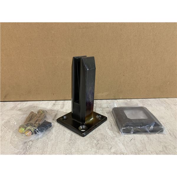 Glass Railing Spigot Clamp Black Colour