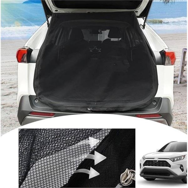 Car Taigate Mesh Screen for SUV Van Breathable Magnetic Car Screen