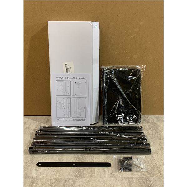 Wall Mounted Towel Racks Sturdy 2 Metal Shelves and 3 Vertical Bars Can Hold 6 Large Towel
