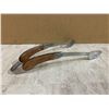 Image 7 : Man-Law Foldable BBQ Fork - Rosewood Handle