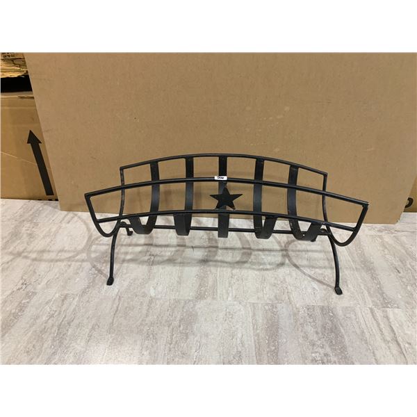 Wrought Iron Log Holder