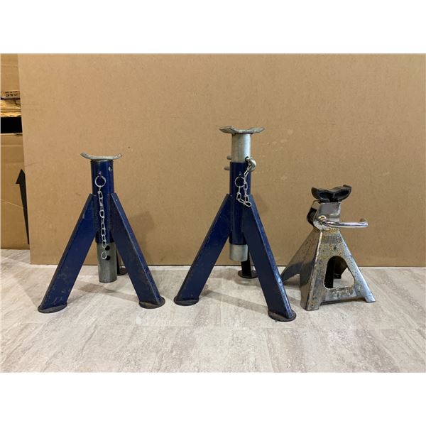 Lot of Three Jack Stands