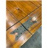 Image 5 : Rustic Wood & Wrought Iron Sofa End Table