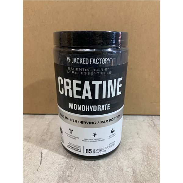 Jacked Factory Essential Series Creatine 5000mg Per Serving 85 Servings