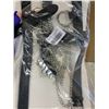 Image 5 : Punk Leather Chest Body Harness Black Adjustable Sizes