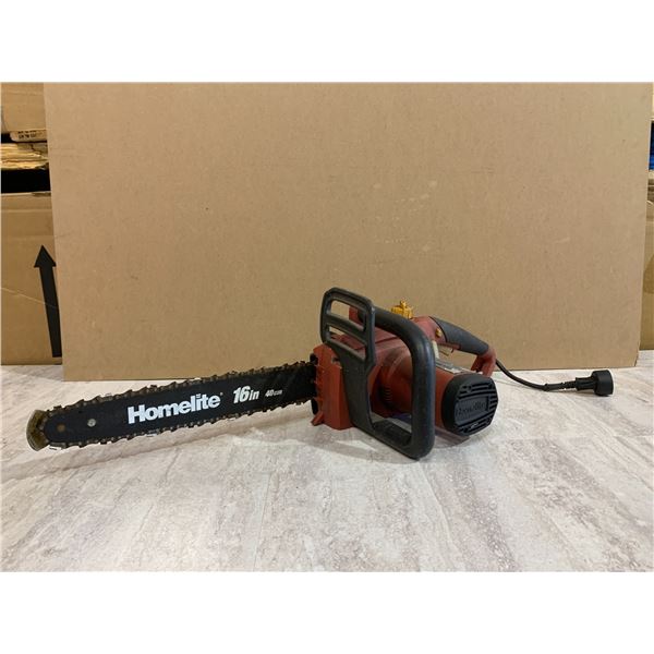 Home Lite 16in Electric Chainsaw