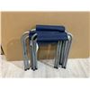 Image 10 : Lot of 4 London Drugs Collection Folding Camping Stools