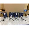 Image 6 : Lot of 4 London Drugs Collection Folding Camping Stools