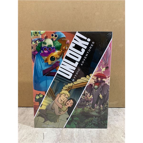 Unlock Mythic Adventure Game Cooperative Card Game Inspired By Escape Rooms