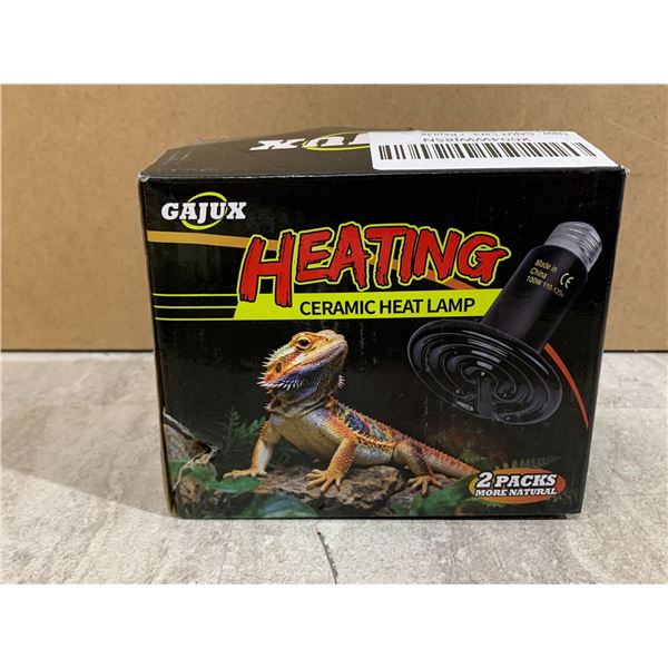Heating Reptile Ceramic Heat Lamp 2 Pack