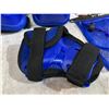 Image 2 : Sports Protection Sets Size Medium Blue Colour