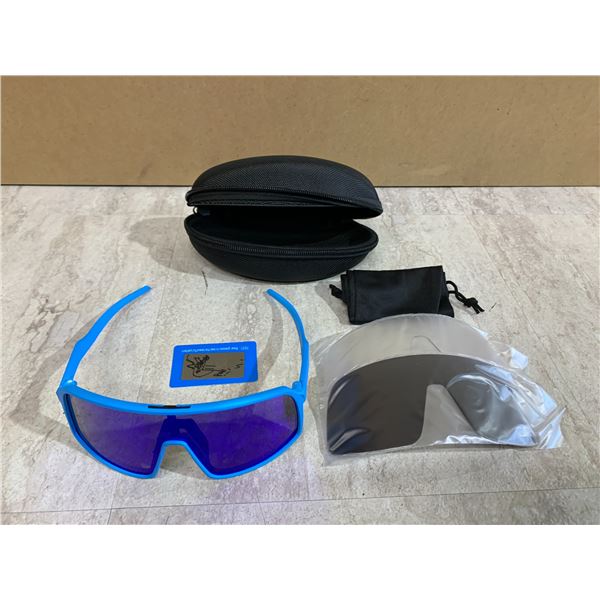 Polarized Fishing Glasses With 3 Lenses