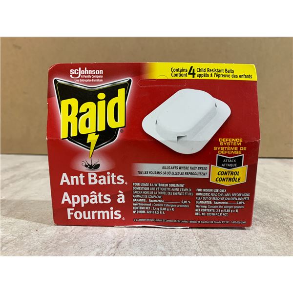 SC Johnson Raid Ant Baits 4 Pack