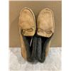 Image 1 : Mens Slippers Brown Size 13