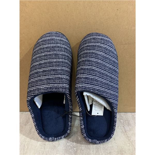 Slippers Navy Blue Silver Size 9/10