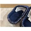 Image 3 : Slippers Navy Blue Silver Size 9/10
