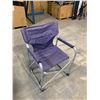 Image 1 : Folding Camping Chair Blue