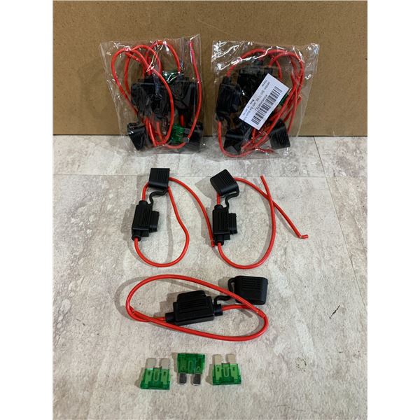 Weideer 3 Pcs 12V With 30 Amp Blade Fuse