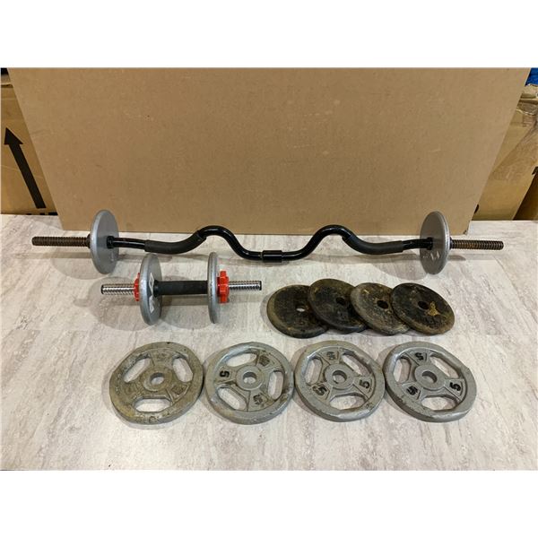 14 Pcs Weightlifting Set
