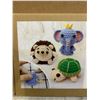 Image 4 : Crochet Kit Elephant Hedgehog Turtle